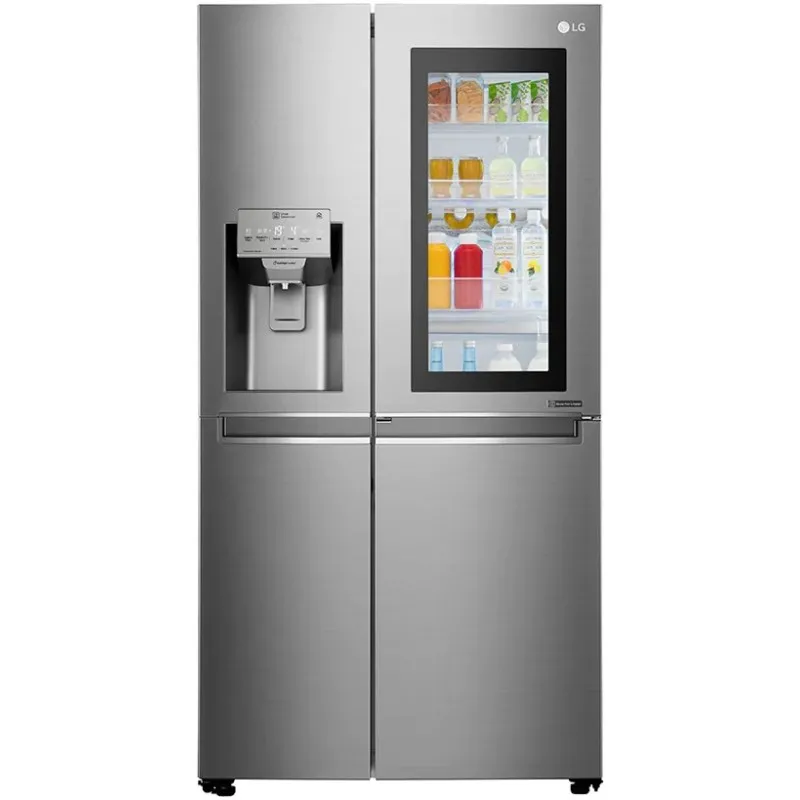 قیمت یخچال فریزر ال جی X247 یا GC-X247CSBV رنگ خاکستری محصول 2018