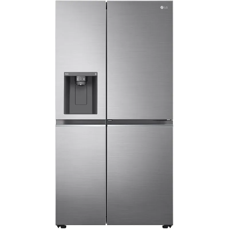 قیمت یخچال فریزر ال جی J257 یا GC-J257SMSV رنگ نقره ای محصول 2025