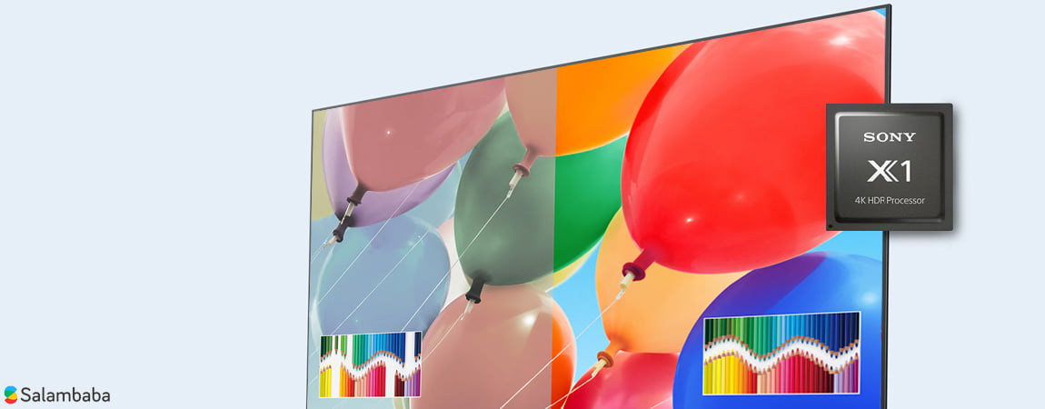 تصاویر زیبا با کیفیت 4k در تلویزیون 85 اینچ سونی x8000h