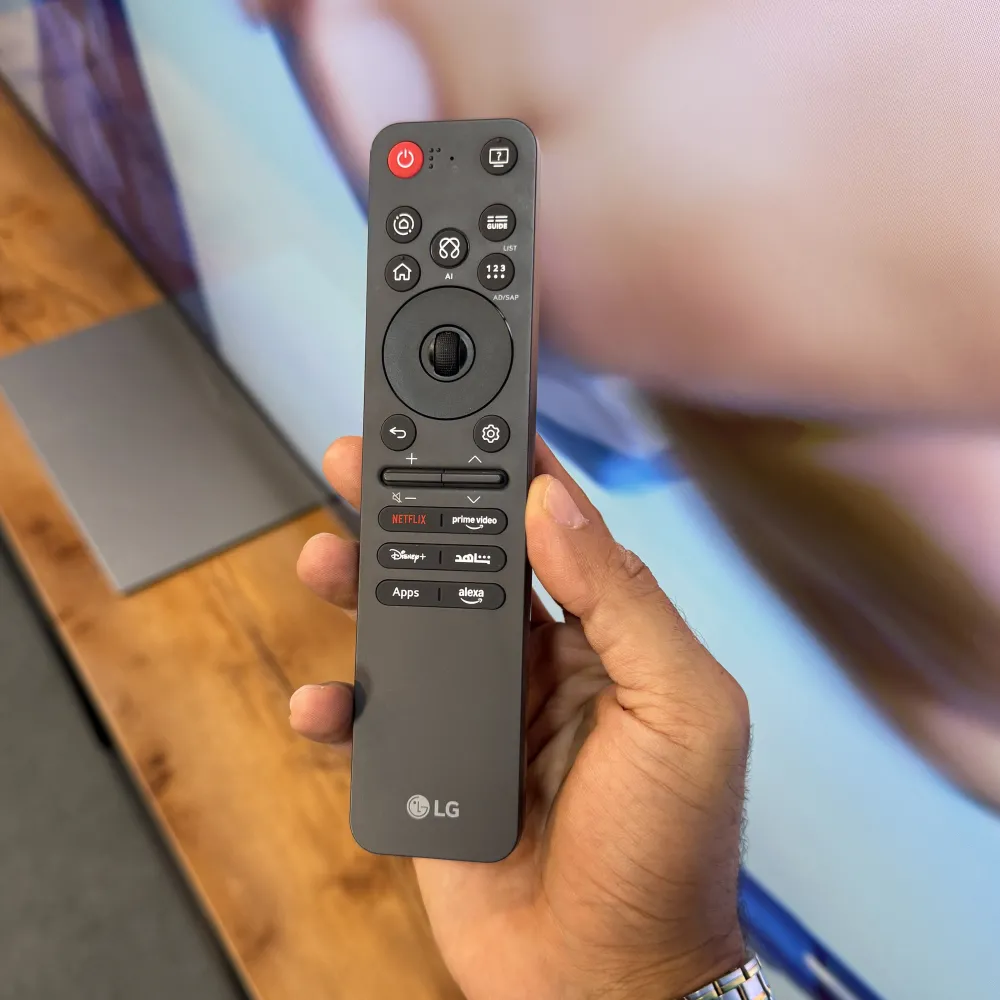 ریموت کنترل AI Magic Remote تلویزیون ال جی QNED86A