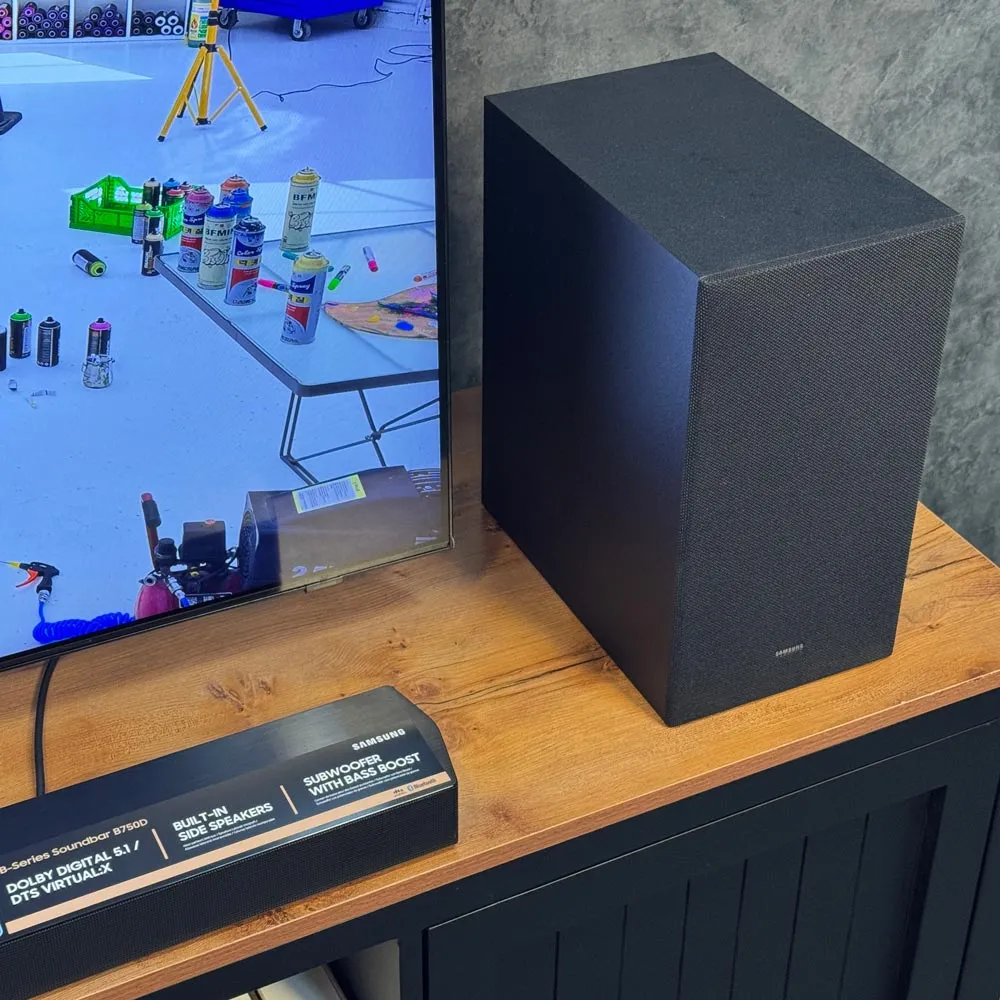 ساب‌ووفر بی‌سیم ساندبار سامسونگ HW-B750D با توان 250 وات