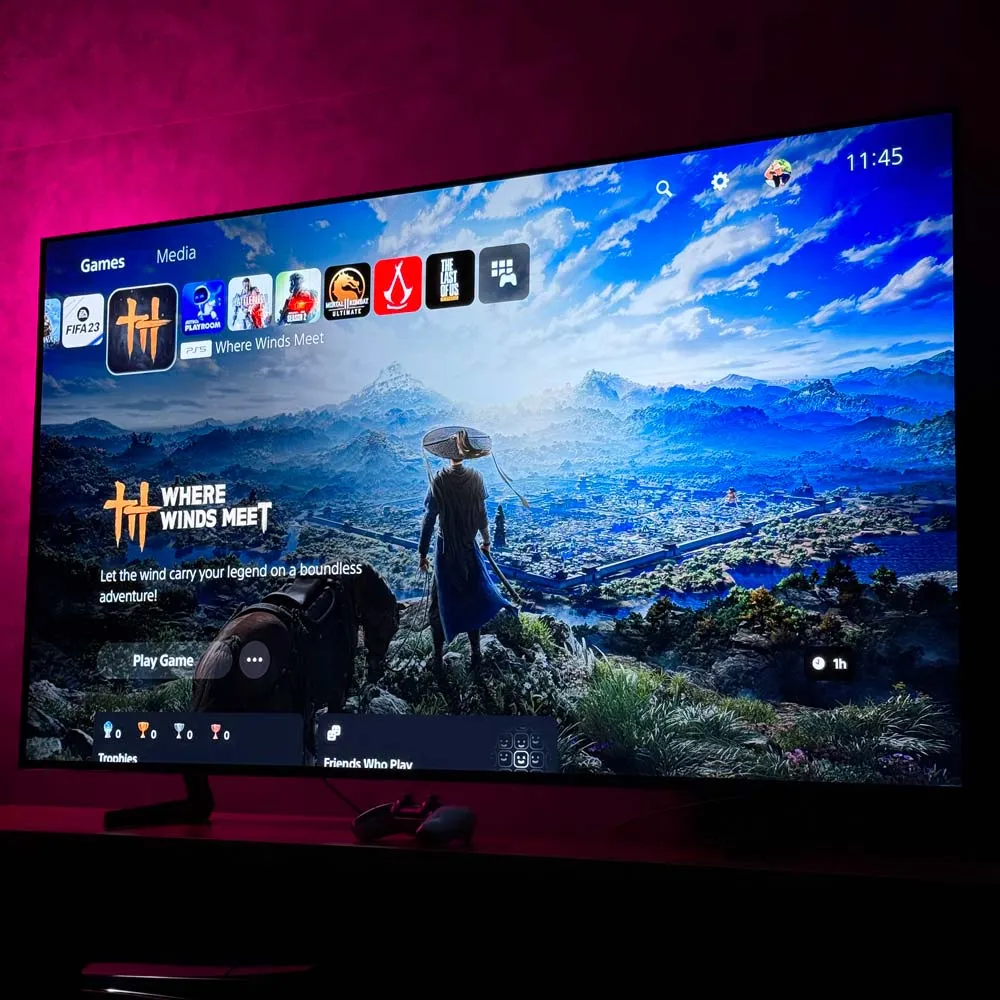 قابلیت Game Mode تلویزیون سامسونگ S85F محصول 2025