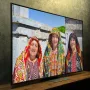 نمای کناری تلویزیون ال جی QNED86A با زاویه دید گسترده